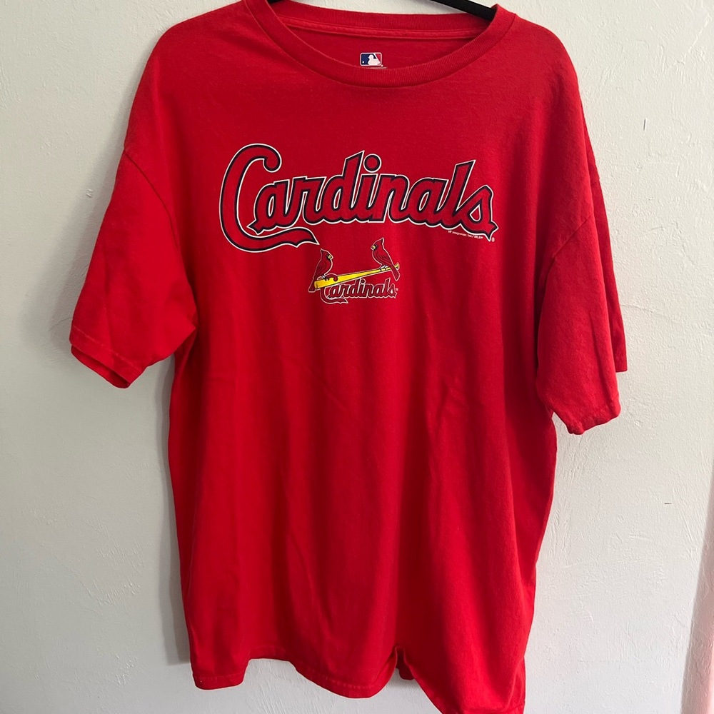 ❣️2/$25❣️ St. Louis Cardinals MLB T-shirt Red | XL